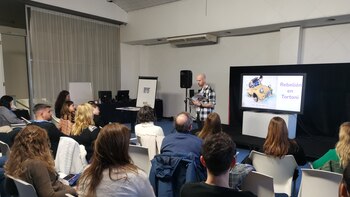Pablo Eisbruch, y un inspirador encuentro para fortalecer la comunicación escolar