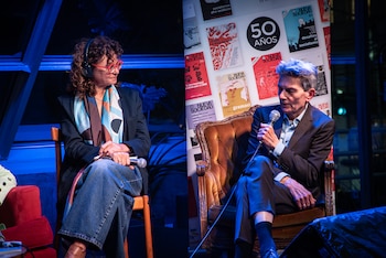 Mützenich durante el panel "Argentina en el des-orden internacional", organizado en Buenos Aires por la Fundación Friedrich Ebert, afín al SPD alemán. Allí dijo: "Podremos darnos por satisfechos si sobrevivimos a los próximos 20 o 30 años" (Foto: Fundación Friedrich Ebert)