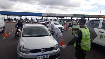 Controles en el Peaje de