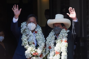 El presidente de Bolivia, Luis