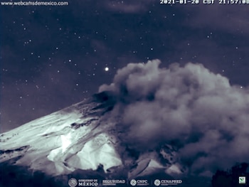 El Popocatépetl es uno de
