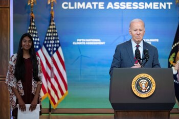 Presidente Biden declara al cambio