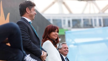 Kicillof, con Cristina Kirchner y