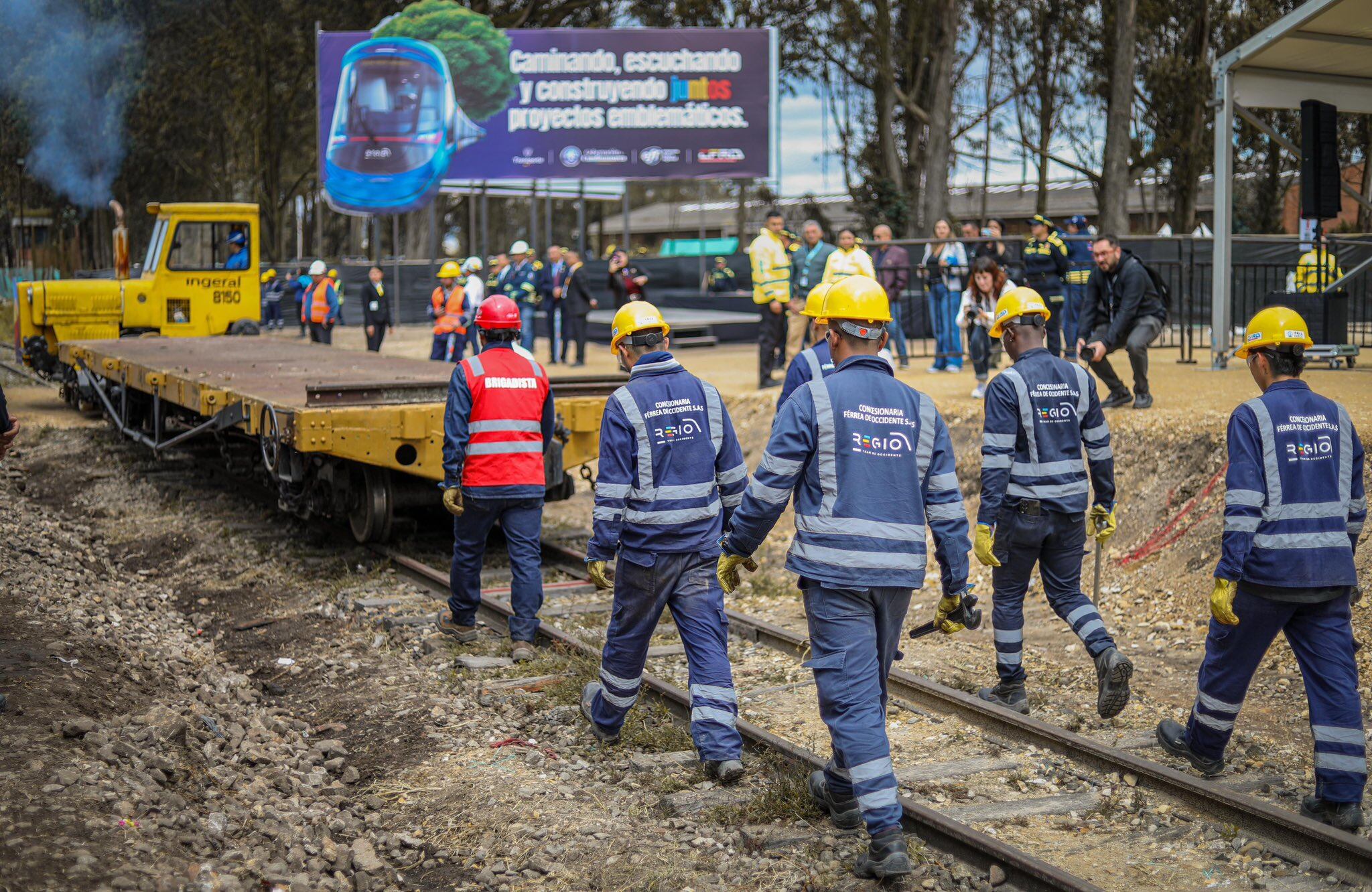 Además de reducir tiempos de desplazamiento, el RegioTram fomentará la economía, el turismo y mejorará la sostenibilidad ambiental en la región - crédito Gobernación de Cundinamarca