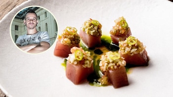 Dabiz Muñoz recomienda este restaurante de cocina vasca en Madrid (Montaje Infobae)