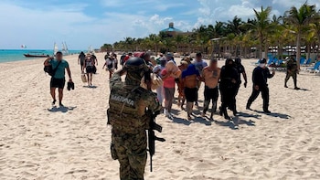 El funcionario, durante una conferencia