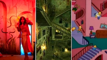 Recortes de fotogramas de "Suspiria",