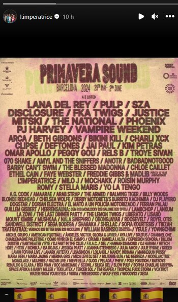 La agrupación francesa si externó