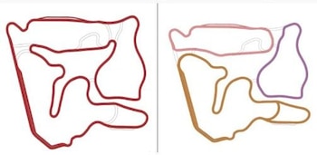 Los cinco circuitos planificados