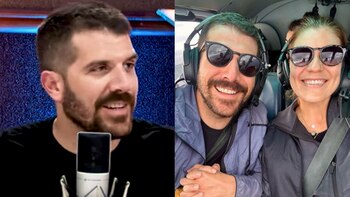 José Peláez y su novia