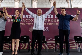 AMLO y Sheinbaum concluyeron en