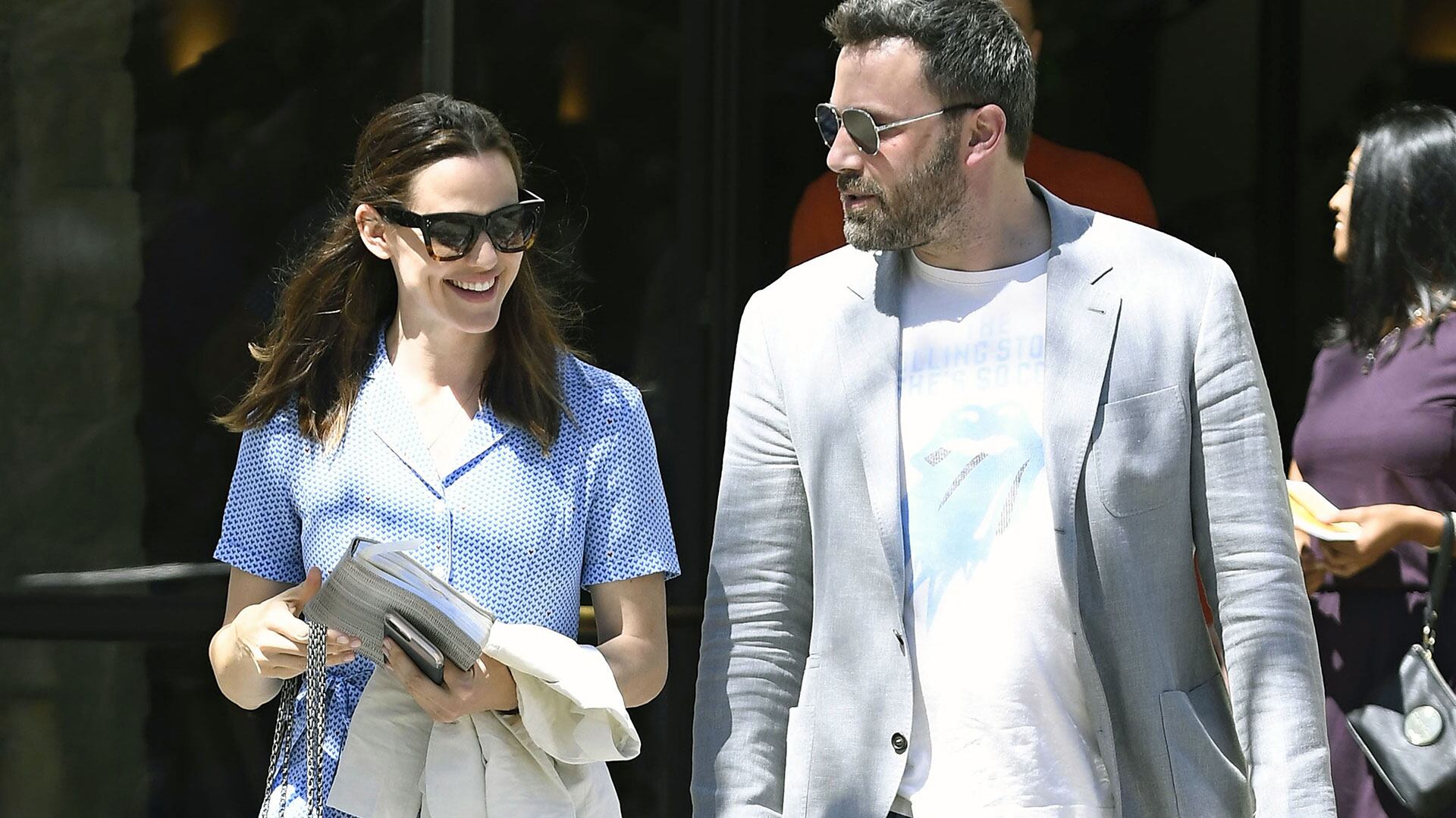 Jennifer Garder y Ben Affleck siguen apoyándose pese a su divorcio en 2018. (Grosby)