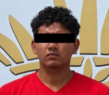 Carlos “N” fue detenido en flagrancia en Acapulco. (Crédito: fiscalía de Guerrero)