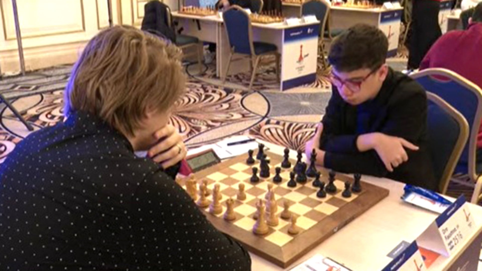 El joven de 12 años continúa buscando el título de gran maestro