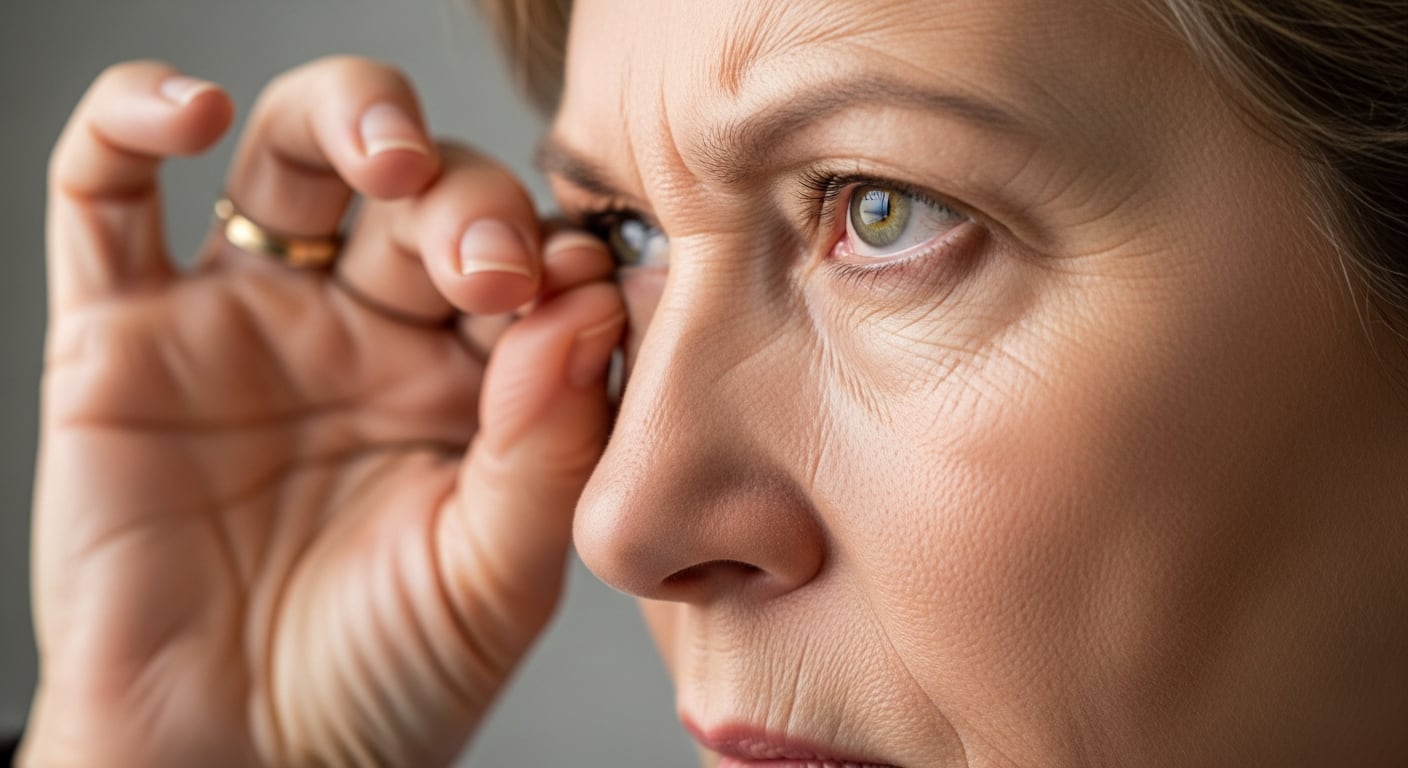 Dormir con lentes de contacto o usarlos de forma inadecuada incrementa el riesgo de infecciones y molestias oculares matutinas (Imagen Ilustrativa Infobae)