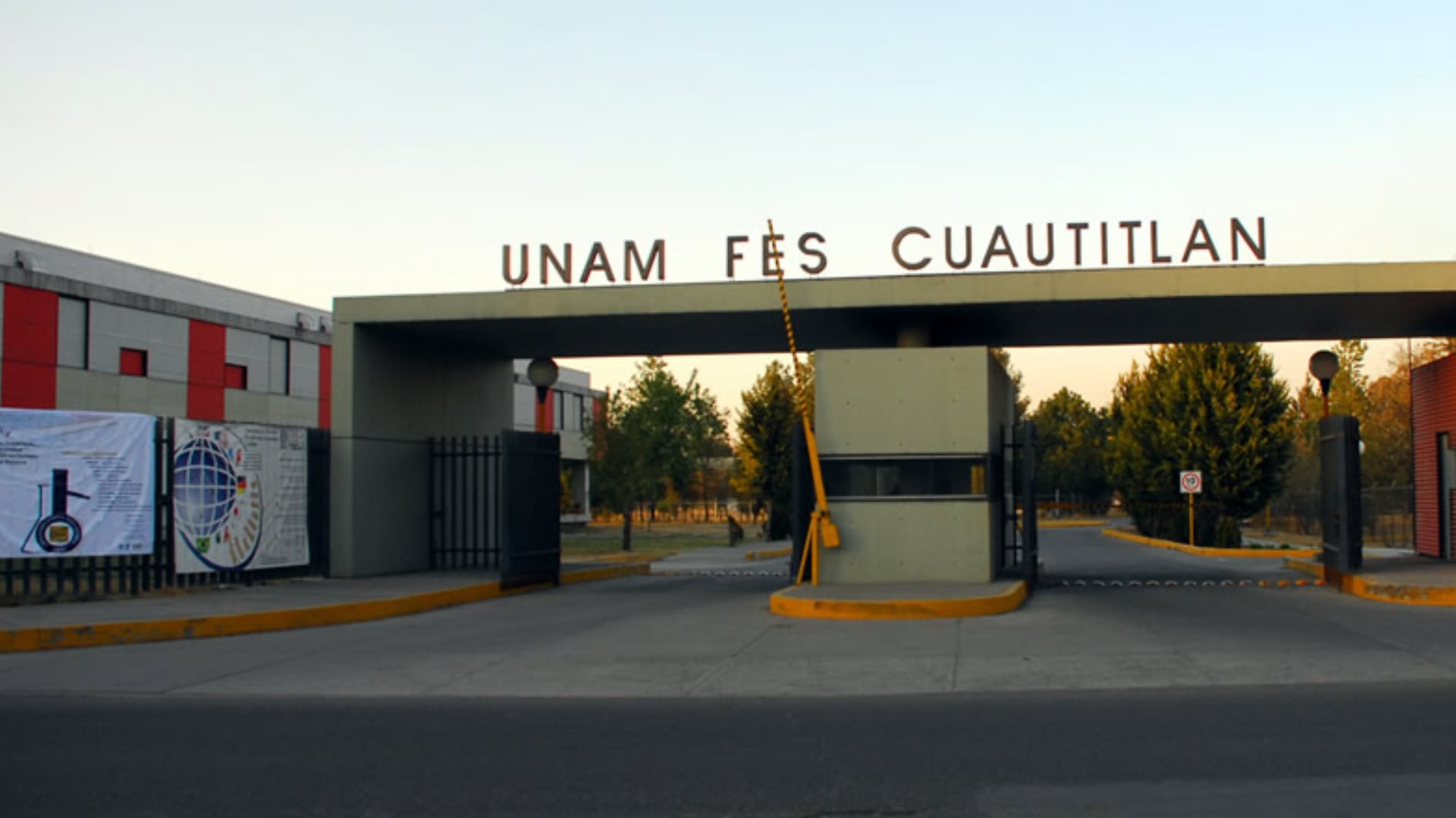 Entrada número 4 del campus IV, donde estudiaba Joel Ulises. Crédito: Oferta UNAM