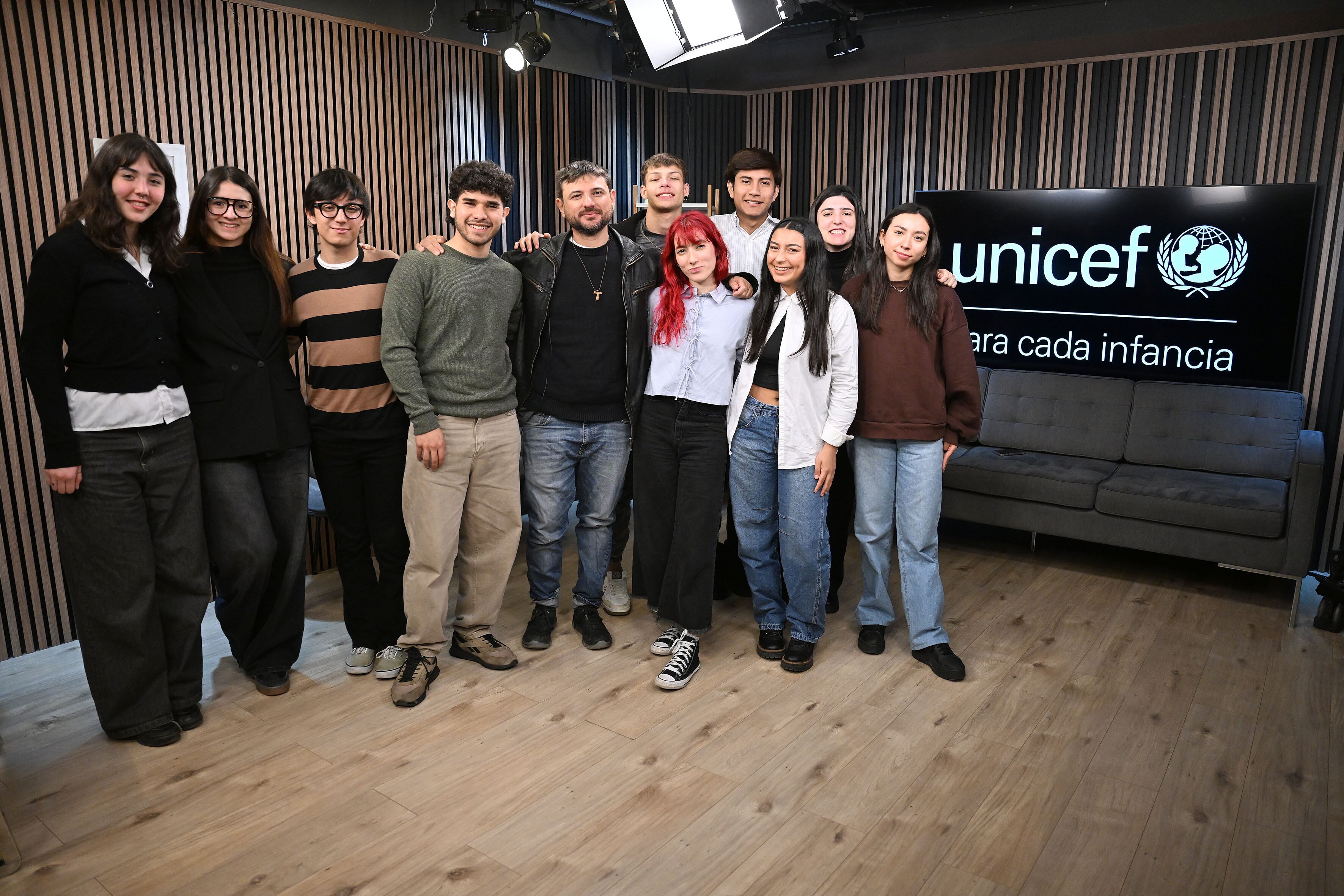 Juan Grabois, en La Entrevista Informal (fotos Maximiliano Luna)