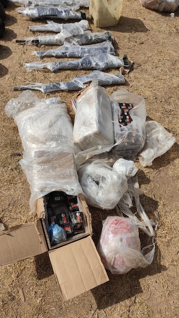 Se confiscaron varios objetos (Foto: