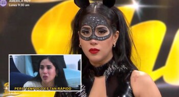 Melissa Paredes rompe en llanto