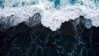 La subida del mar provocó