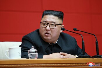 El líder norcoreano Kim Jong-un