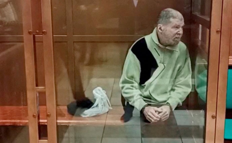 Stephen Hubbard (Moscow City Court Press Service/Handout via REUTERS)