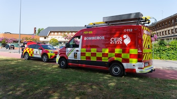 El derrumbe parcial de una