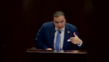 El diputado Jorge García Alcibíades,