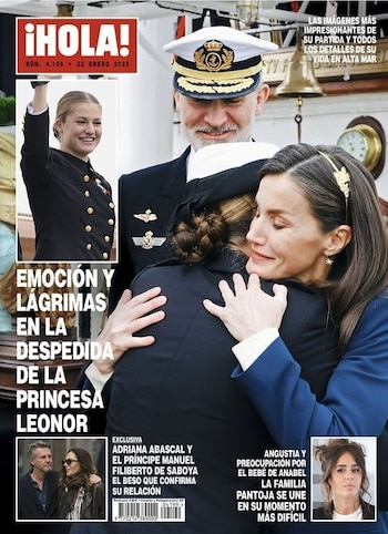Portada de la revista 'Hola'