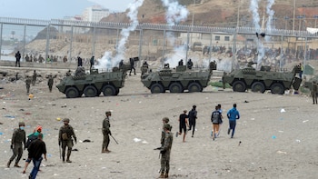 El despliegue militar y las consecuencias de la crisis migratoria de Ceuta en 2021: cientos de soldados y un cambio en las relaciones con Marruecos