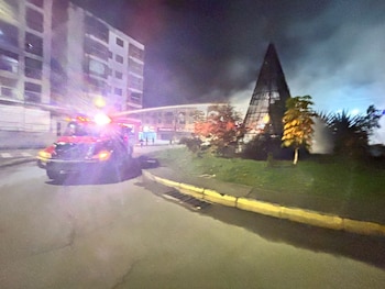 Los bomberos apagaron el incendio