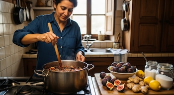 El dulce se prepara en