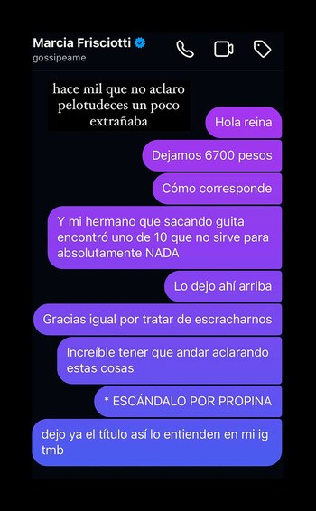 Jimena desmintió las versiones sobre