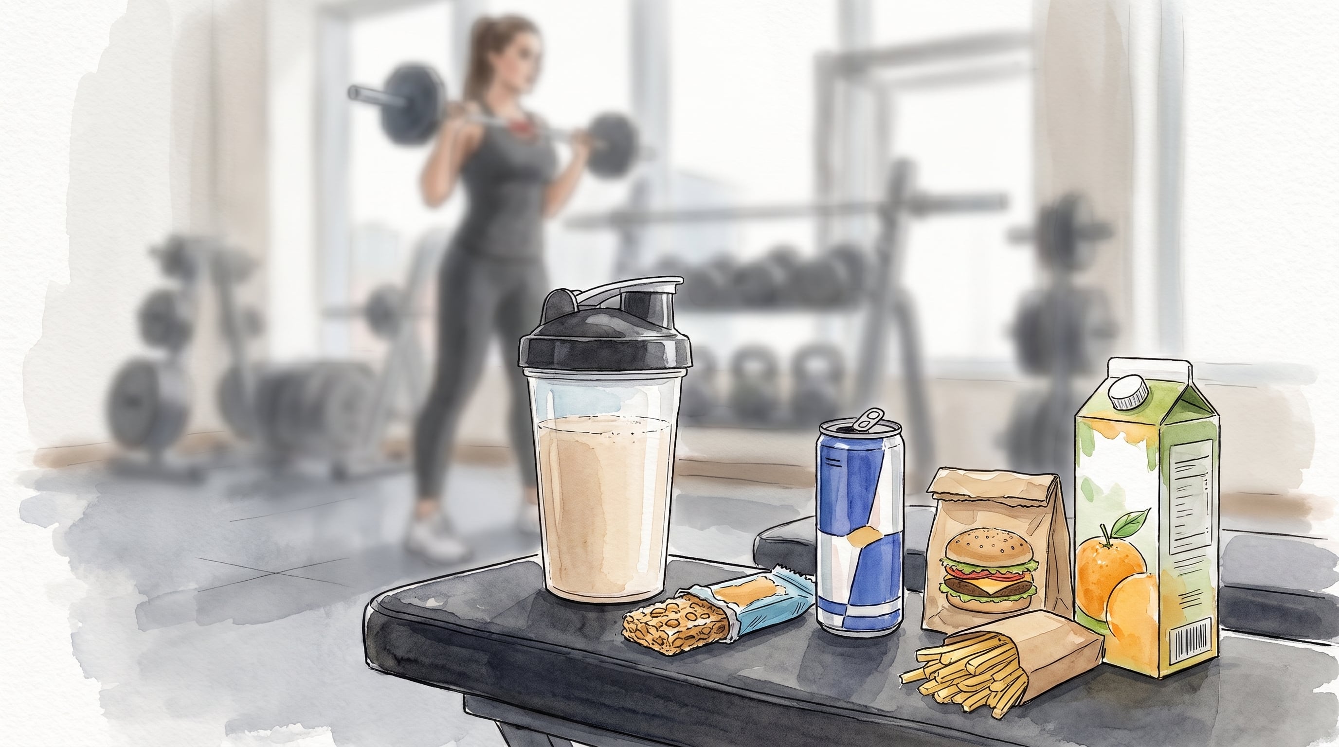 Qué evitar antes de entrenar: los 5 errores alimentarios que afectan el rendimiento físico