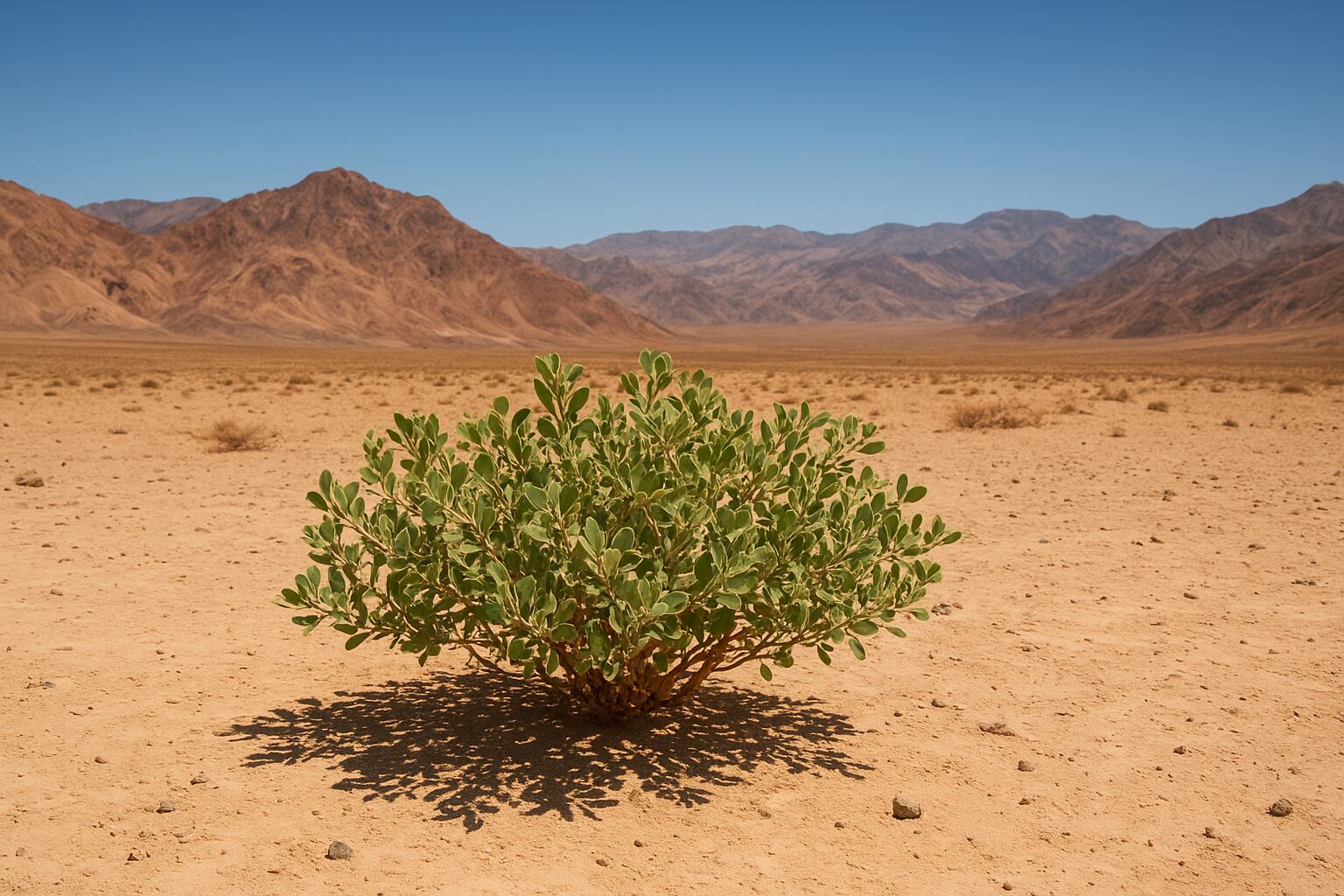 La reorganización celular y la activación de genes específicos permiten a Tidestromia oblongifolia sobrevivir donde otras especies fallan (Imagen Ilustrativa Infobae)