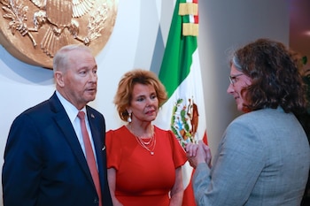 En un mensaje, el diplomático destacó que en 2025 los envíos de soya al país rebasaron los 3 mil millones de dólares