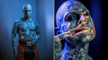 El profesor tatuado que desafía los estereotipos en el aula: Sylvain Hélaine lucha por su derecho a enseñar. (Instagram: freakyhoody)