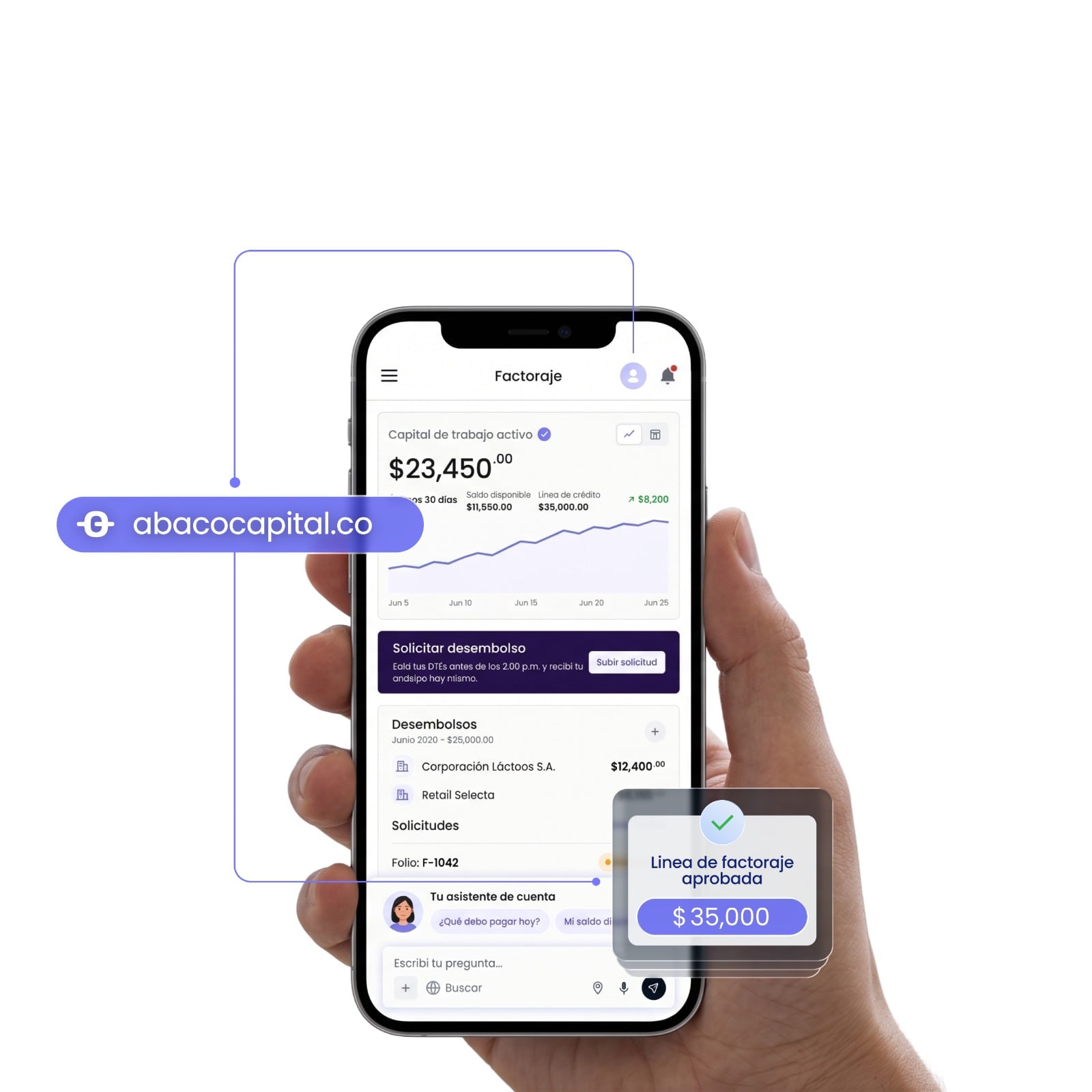 La nueva ronda de Ábaco es considerada la mayor registrada para una startup fintech de Centroamérica./ (Ábaco Technologies)