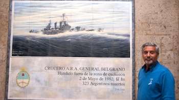 Fue furriel en el ARA 25 de Mayo y vivió de cerca el hundimiento del General Belgrano: “El destino quiso que yo no estuviera ahí”
