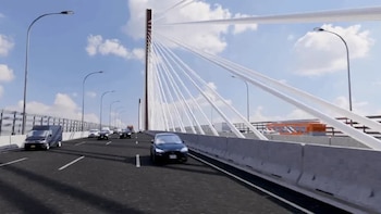 El puente más alto de Europa que se construye en Sevilla acumula dos décadas de obras y se enfrenta al bloqueo judicial: un megaproyecto marcado por las polémicas