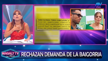 ¿Qué denunció Alejandra Baigorria contra Magaly Medina?: Jueza considera opinión ‘novios mamarrachos’, ‘sufrida’ y ‘cobarde para el dolor’