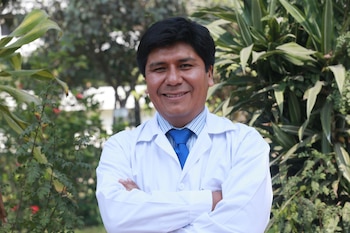 Mario Carhuapoma, el presidente de