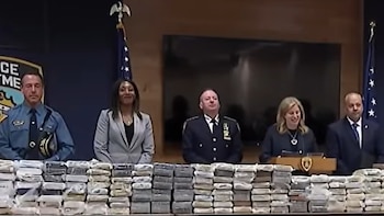 La Policía de Nueva York incautó 263 kilos de cocaína valuados en USD 10 millones en el mayor decomiso de la última década