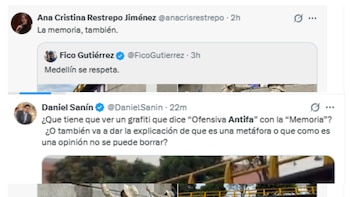 La periodista Ana Cristina Restrepo afirmó que el movimiento "antifa" es "memoria" - crédito X