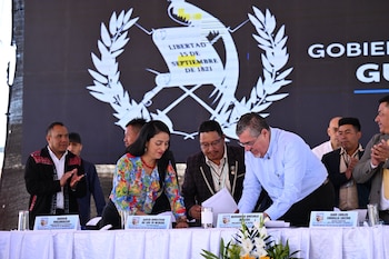Presidente Arévalo firma agenda territorial en Totonicapán, Guatemala