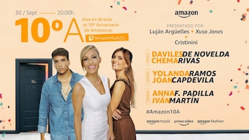 23-09-2021 Fiesta de celebración del décimo aniversario de Amazon.Es
POLITICA INVESTIGACIÓN Y TECNOLOGÍA
AMAZON