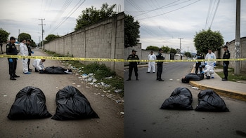 Los cuerpos de cuatro personas aparecen dentro de bolsas plásticas en dos puntos de Villa Nueva, Guatemala