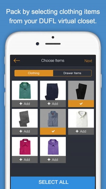 La aplicación DUFL, perfecta para