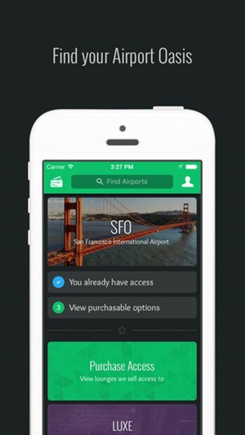 La app LoungeBuddy permite conocer