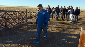 El fiscal Marijuán durante un